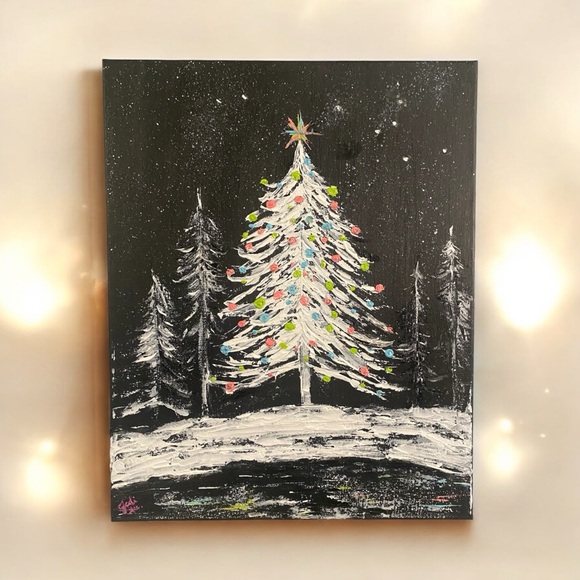 Original Festive/Holiday Painting - Picture 6 of 7